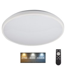 Plafonieră LED dimabilă ARVOS LED/37W/230V alb + telecomandă