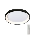 Plafonieră LED dimabilă Azzardo AZ5069 ANTONIO LED/32W/230V negru + telecomandă