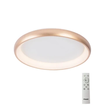 Plafonieră LED dimabilă Azzardo AZ5070 ANTONIO LED/32W/230V auriu + telecomandă