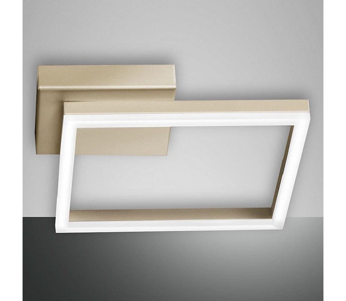 Plafonieră LED dimabilă BARD LED/22W/230V 3000K auriu Fabas Luce 3394-21-225