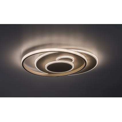 Rabalux - Plafonieră LED dimmabilă, 57W, 230V, 3000-6000K, 48,5x40 cm + telecomandă