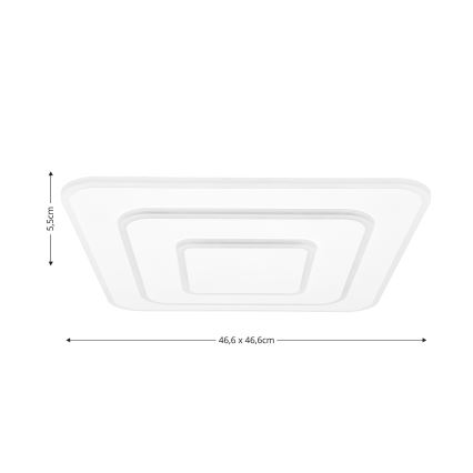 Plafonieră LED dimabilă Brilagi MODERN LED/72W/230V 2700-6500K + telecomandă