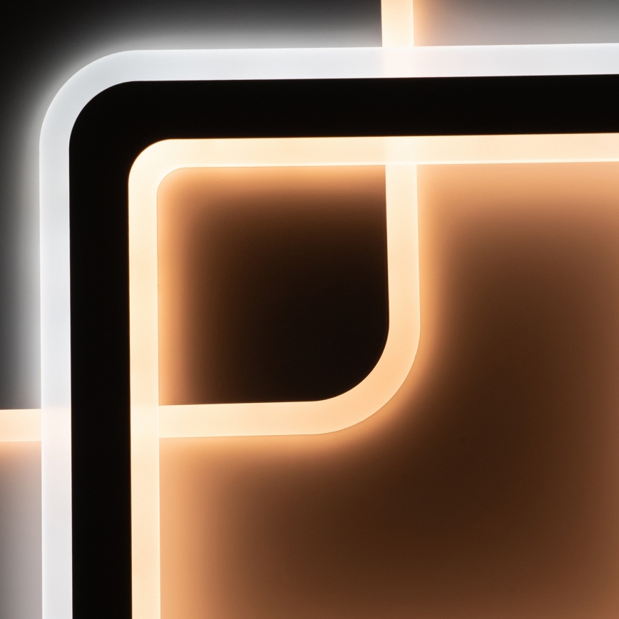 Plafonieră LED dimabilă Brilagi MODERN LED/80W/230V 2700-6500K 52,5x52,5 cm + telecomandă