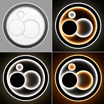 Plafonieră LED dimabilă Brilagi MODERN LED/89W/230V 2700-6500K + telecomandă