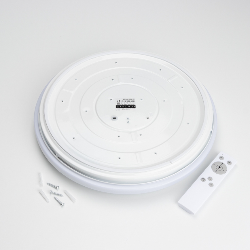 Plafonieră LED dimabilă Brilagi OPAL LED/24W/230V 3000/4000/6500K + telecomandă
