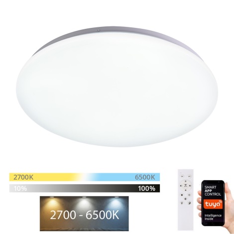 Plafonieră LED dimabilă Brilagi SMART LED/24W/230V 2700-6500K Wi-Fi Tuya + telecomandă