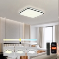 Plafonieră LED dimabilă BRILAGI SMART LED/36W/230V 3000-6000K 45x45 cm Wi-Fi Tuya + telecomandă