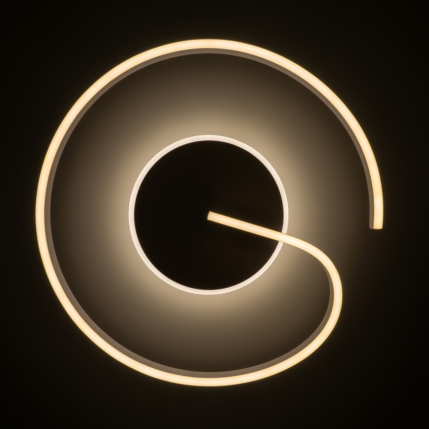 Brilagi - Plafonieră LED reglabilă SPIRAL LED/56W/230V Ø50 cm 3000/4000/6000K + telecomandă