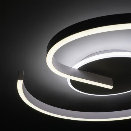 Brilagi - Plafonieră LED reglabilă SPIRAL LED/56W/230V Ø50 cm 3000/4000/6000K + telecomandă