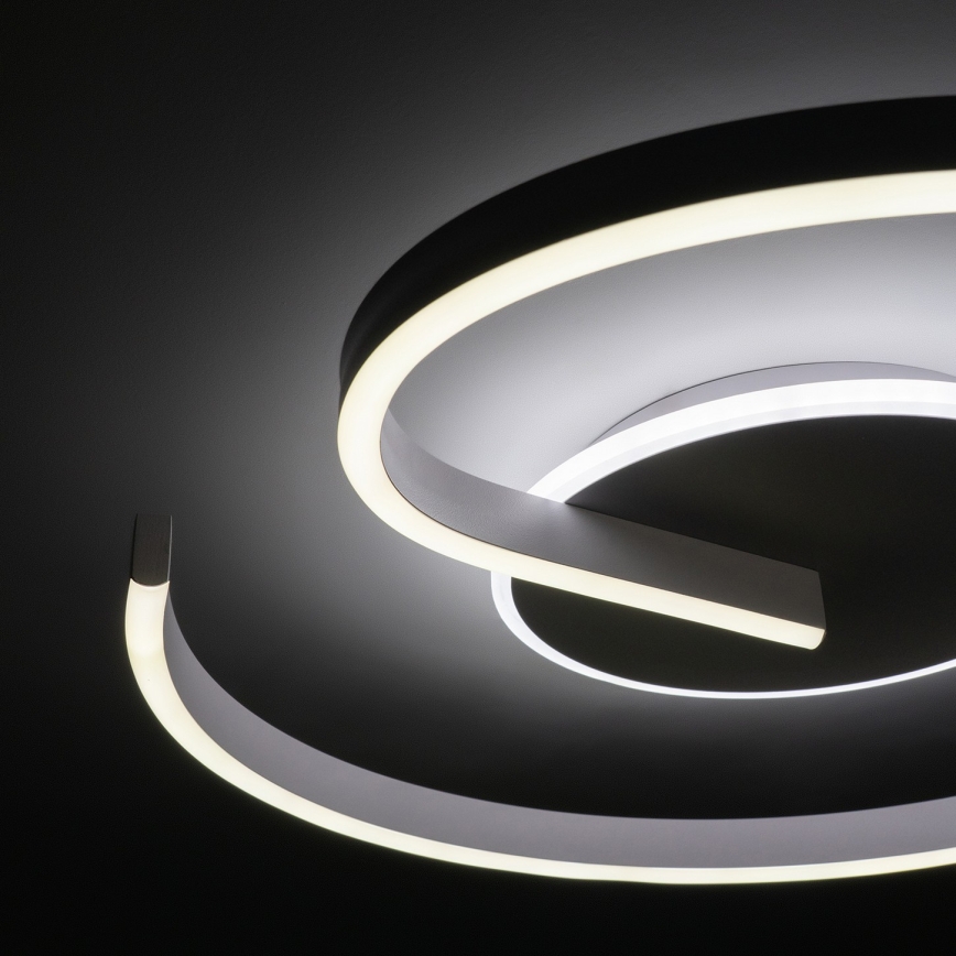 Brilagi - Plafonieră LED reglabilă SPIRAL LED/56W/230V Ø50 cm 3000/4000/6000K + telecomandă