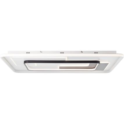Plafonieră LED dimabilă Brilliant BARDEN LED/57W/230V 3000-6800K 60x90 cm alb + telecomandă