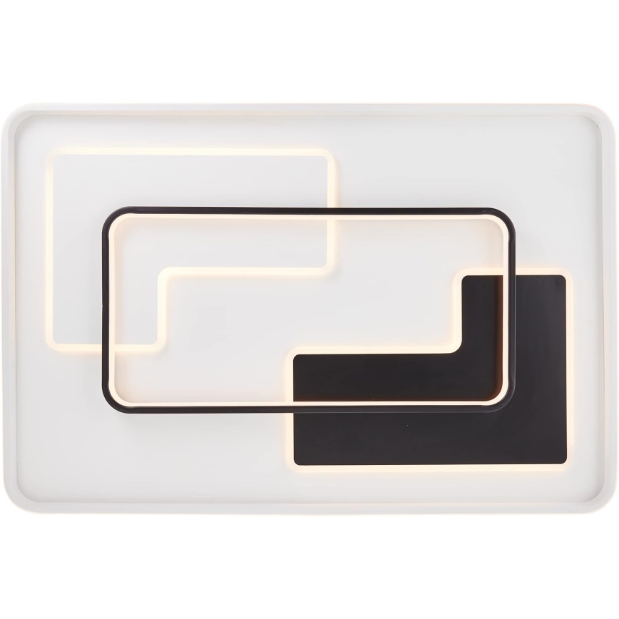 Plafonieră LED dimabilă Brilliant BARDEN LED/57W/230V 3000-6800K 60x90 cm alb + telecomandă