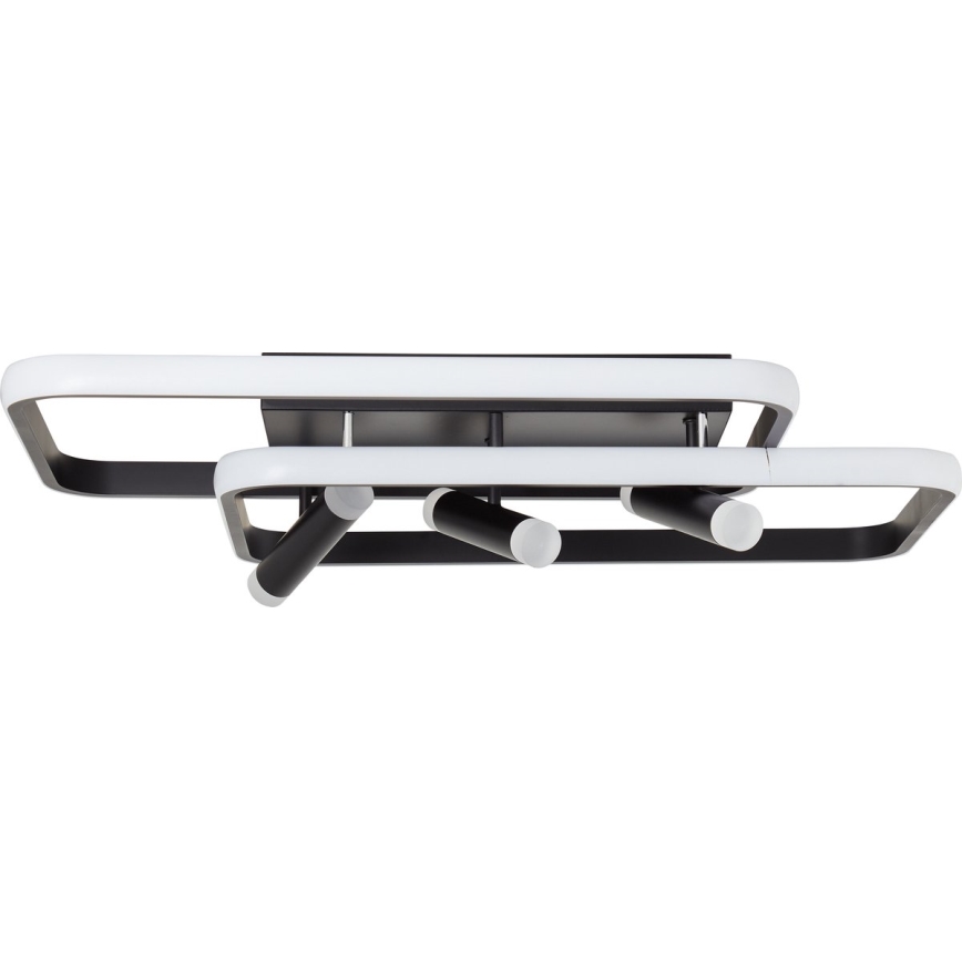 Plafonieră LED dimabilă Brilliant DALIDA LED/54W/230V 3000-6500K 45,2x66 cm negru + telecomandă