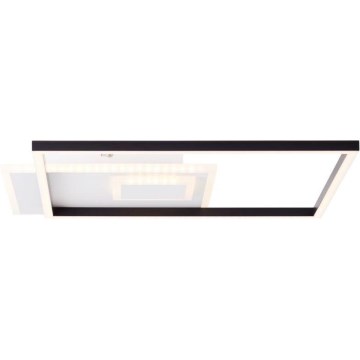 Plafonieră LED dimabilă Brilliant  IORGO LED/40W/230V 3000K 43,5x43,5 cm alb/negru
