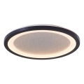 Plafonieră LED dimabilă Brilliant MOSAKO LED/20W/230V 2700K d. 29,5 cm negru