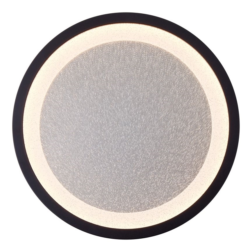 Plafonieră LED dimabilă Brilliant MOSAKO LED/20W/230V 2700K d. 29,5 cm negru