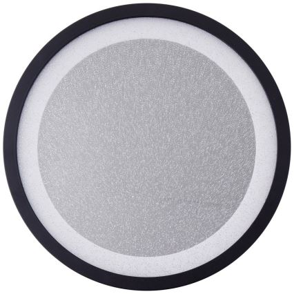 Plafonieră LED dimabilă Brilliant MOSAKO LED/20W/230V 2700K d. 29,5 cm negru