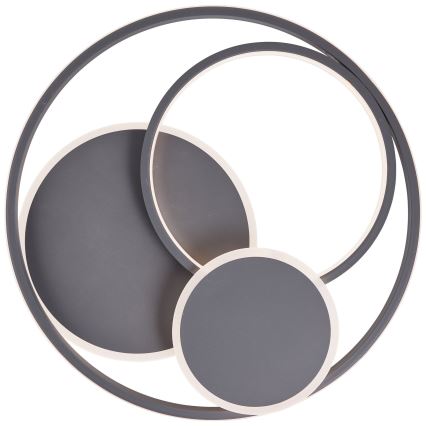 Plafonieră LED dimabilă Brilliant RUNDA LED/50W/230V 3000-6500K negru + telecomandă