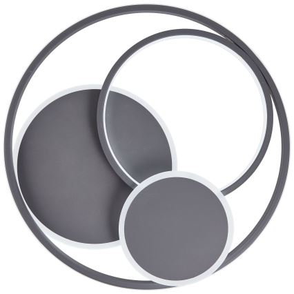 Plafonieră LED dimabilă Brilliant RUNDA LED/50W/230V 3000-6500K negru + telecomandă