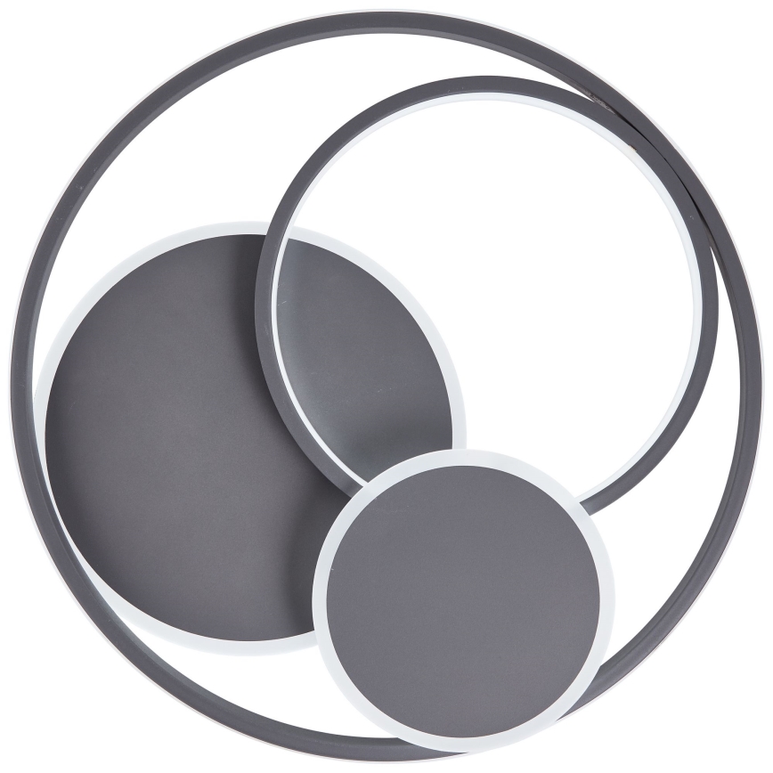 Plafonieră LED dimabilă Brilliant RUNDA LED/50W/230V 3000-6500K negru + telecomandă