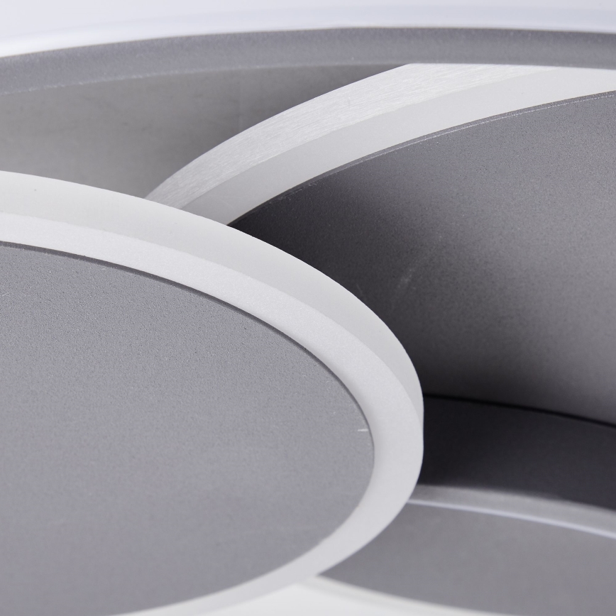 Plafonieră LED dimabilă Brilliant RUNDA LED/50W/230V 3000-6500K negru + telecomandă