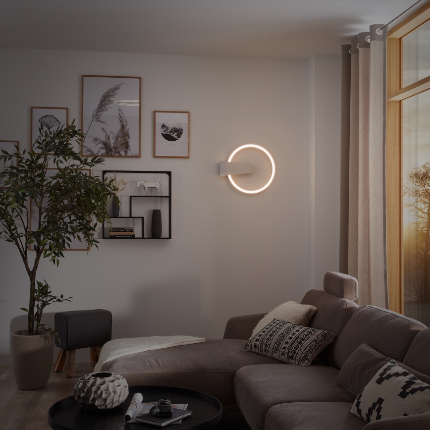 Plafonieră LED dimabilă Briloner 3542017 NICO LED/12W/230V maro/auriu