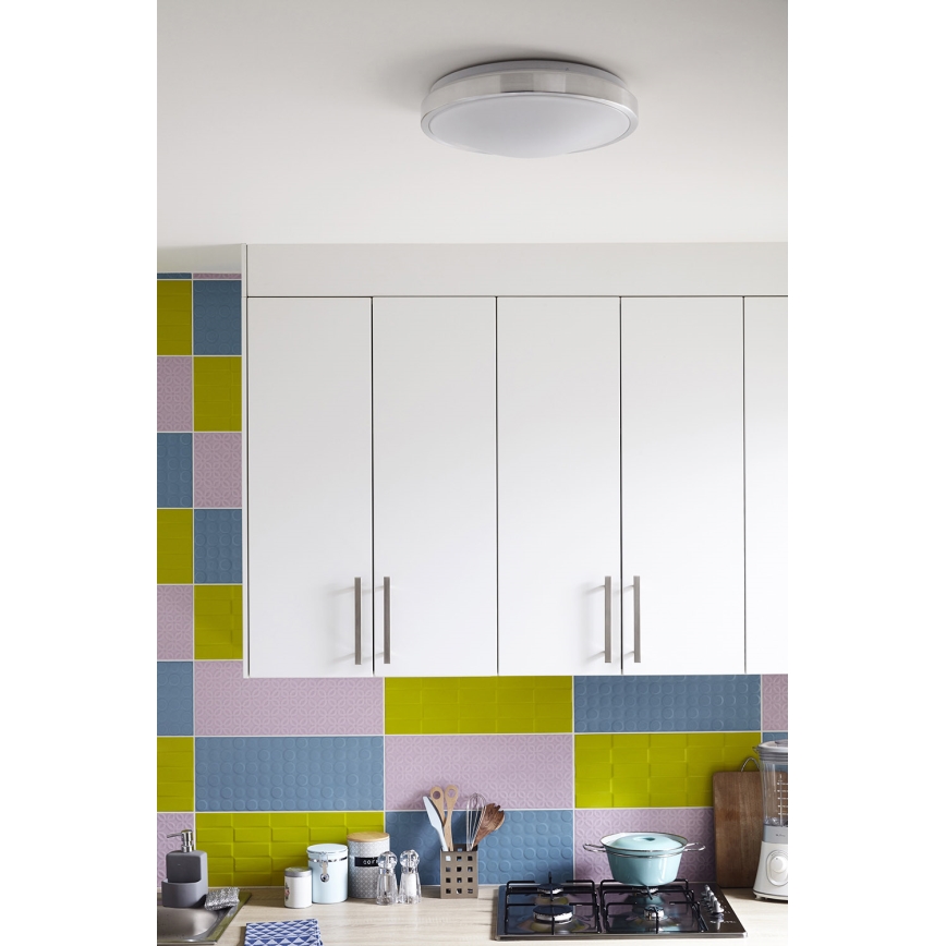 Plafonieră LED pentru baie dimabilă CASPER LED/19W/230V IP44 Lucide 79166/19/12