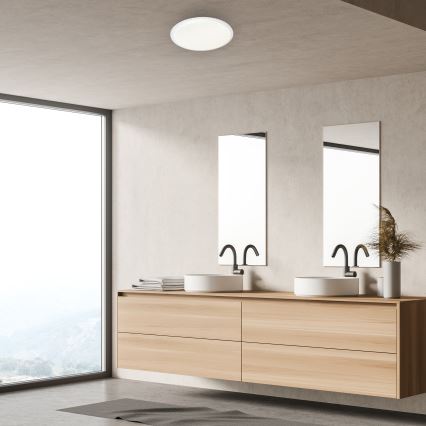 Plafonieră LED dimabilă CRUZ LED/40W/230V 2000lm + telecomandă