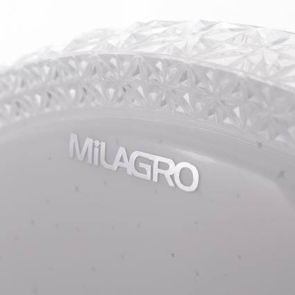 Plafonieră LED dimabilă CRUZ LED/40W/230V 2000lm + telecomandă