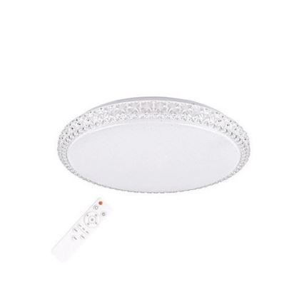 Plafonieră LED dimabilă CRUZ LED/40W/230V 2000lm + telecomandă