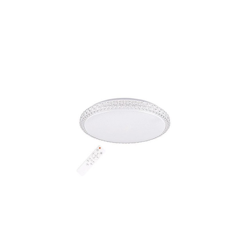 Plafonieră LED dimabilă CRUZ LED/40W/230V 2000lm + telecomandă