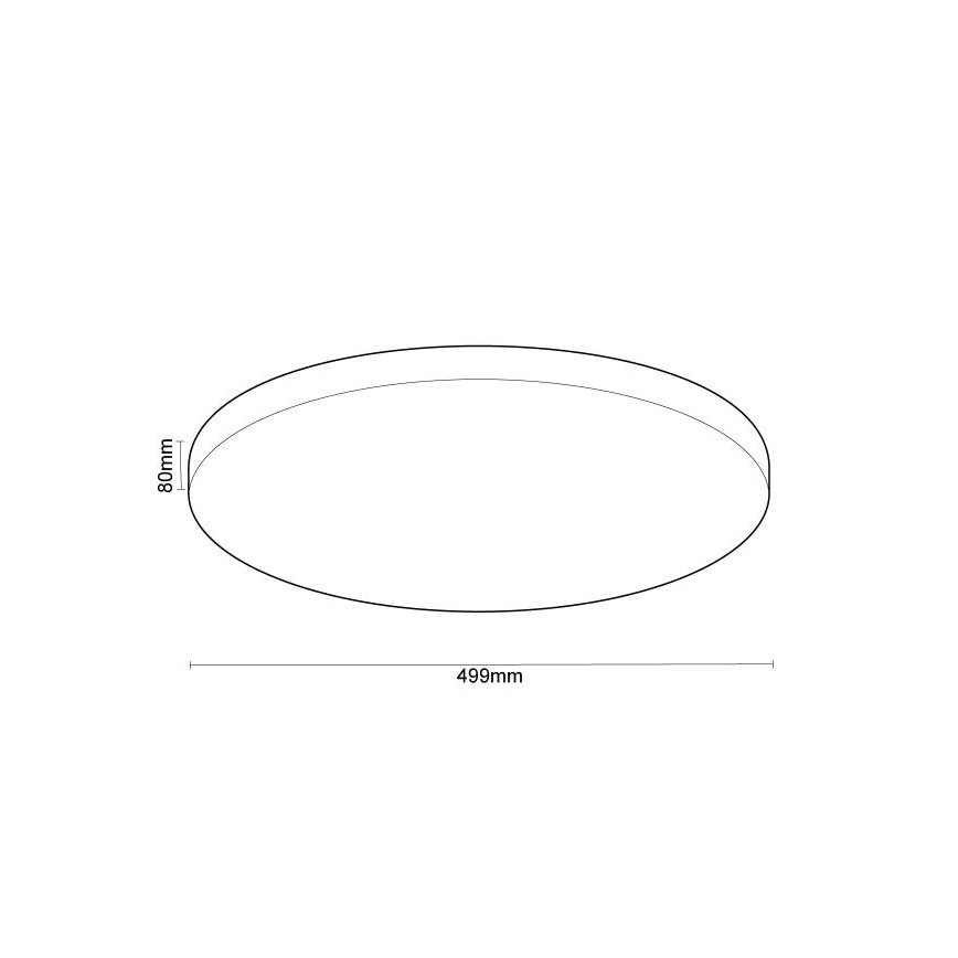 Plafonieră LED dimabilă cu control vocal OPAL LED/48W/230V 2700-6500K alb + telecomandă