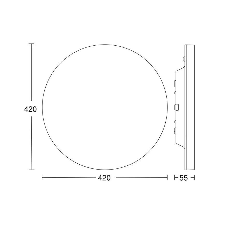 Plafonieră LED dimabilă cu senzor RS PRO R30 plus SC 23,7W/230V 4000K IP40 Steinel 067762
