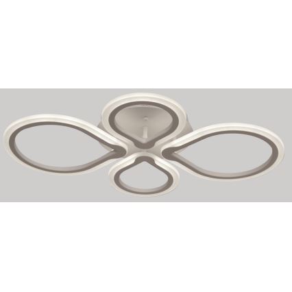 Plafonieră LED dimabilă TRIESTE LED/52W/230V + telecomandă