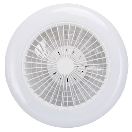 Plafonieră LED dimabilă cu ventilator Aigostar MESH LED/40W/230V 2700-6500K alb + telecomandă