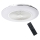 Plafonieră LED dimabilă cu ventilator ARIA LED/38W/230V 3000-6000K alb + telecomandă
