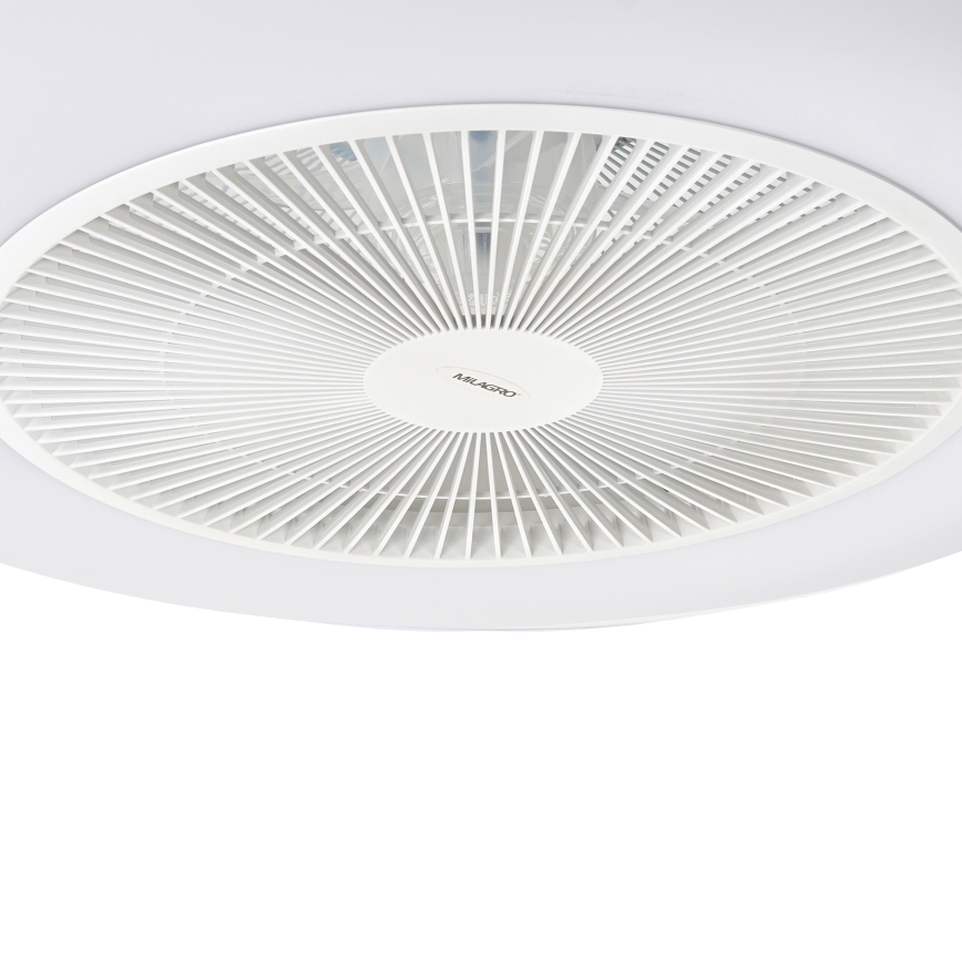 Plafonieră LED dimabilă cu ventilator ARIA LED/38W/230V 3000-6000K alb + telecomandă