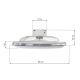 Plafonieră LED dimabilă cu ventilator RONDA LED/65W/230V 3000-6500K argintie Brilagi + telecomandă