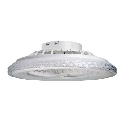 Plafonieră LED reglabilă cu ventilator EGYPT LED/48W/230V 3000-6500K albă + telecomandă