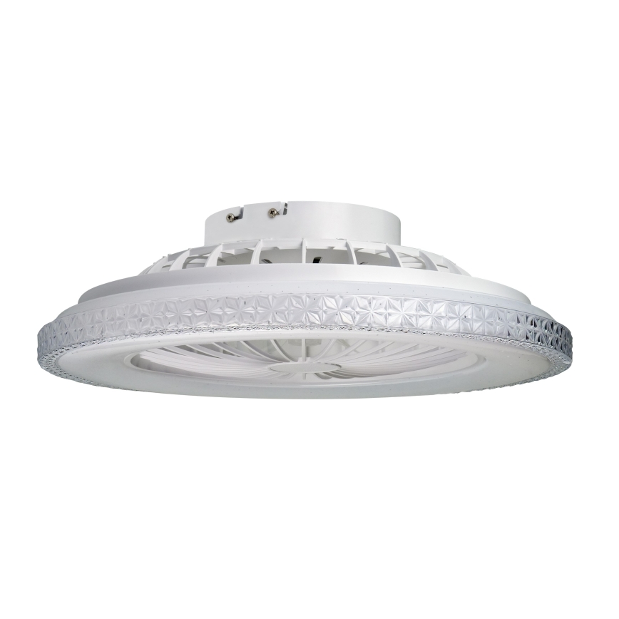 Plafonieră LED reglabilă cu ventilator EGYPT LED/48W/230V 3000-6500K albă + telecomandă