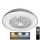 Plafonieră LED dimabilă cu ventilator OPAL LED/48W/230V 3000-6500K + telecomandă