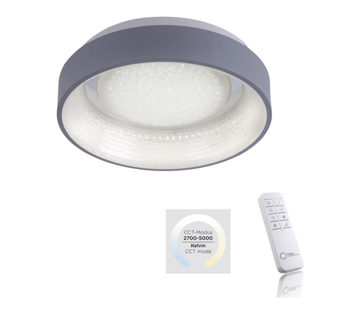 Plafonieră LED dimabilă DANTE 1xLED/40W/230V Leuchten Direkt 14329-15 + telecomandă