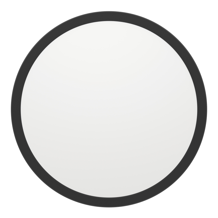 Plafonieră LED dimabilă de exterior Eglo LED/18,5W/230V 2700-6500K d. 38,9 cm IP44 negru + telecomandă