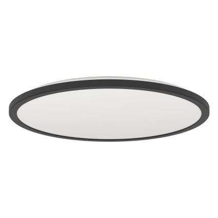 Plafonieră LED dimabilă de exterior Eglo LED/16,8W/230V 2700-6500K d. 50 cm IP44 negru + telecomandă