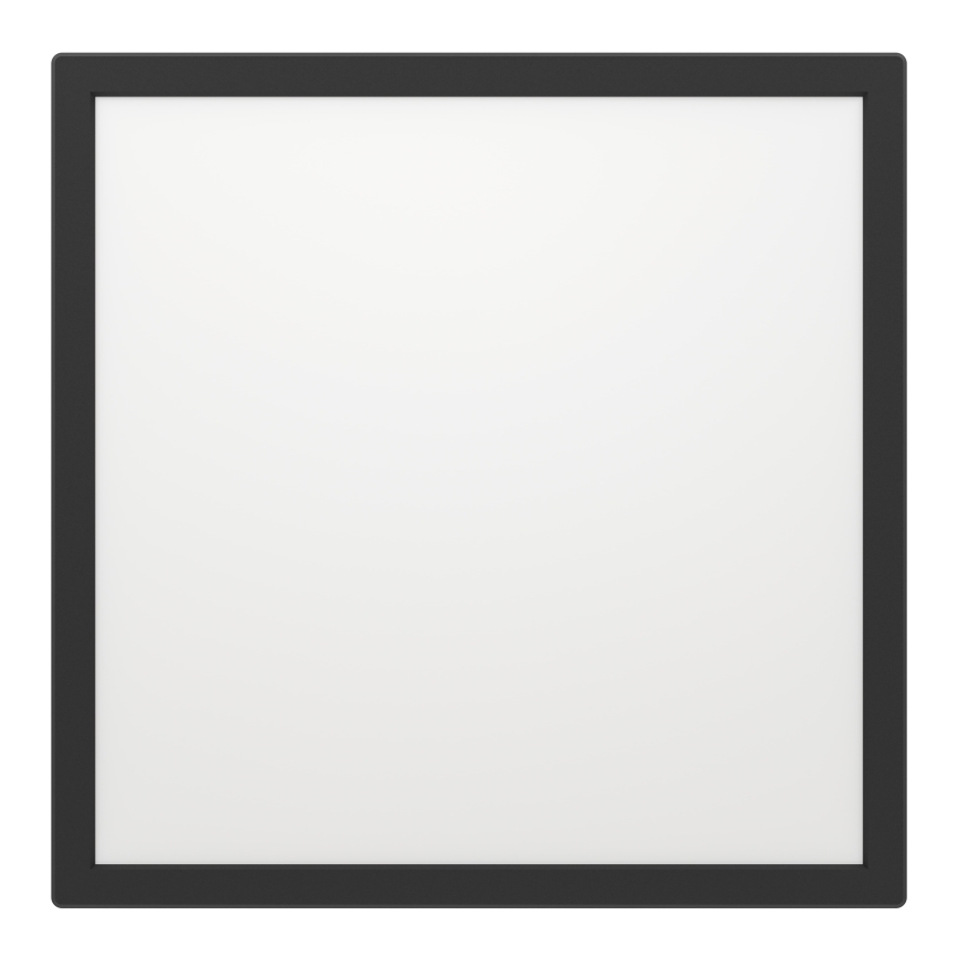 Plafonieră LED dimabilă de exterior Eglo LED/17,6W/230V 2700-6500K 39x39 cm IP44 negru + telecomandă