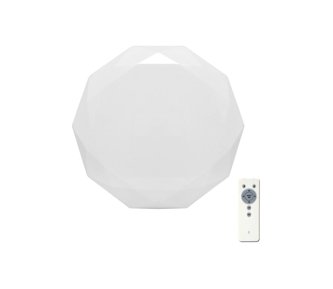 Plafonieră LED dimabilă DIAMANT LED/80W/230V  WZSD-80/80W/LED + telecomandă