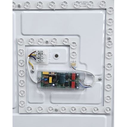 Plafonieră LED dimabilă EBRO LED/36W/230V 2700-6500K d. 50 cm + telecomandă