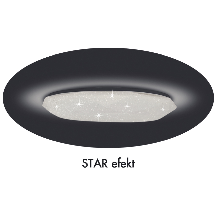 Plafonieră LED dimabilă DIAMANT LED/50W/230V + telecomandă