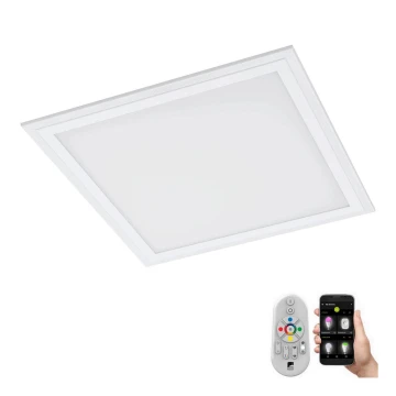 Plafonieră LED dimabilă Eglo 79464 POZZALLO LED/16W/230V 2700-6500K alb + telecomandă