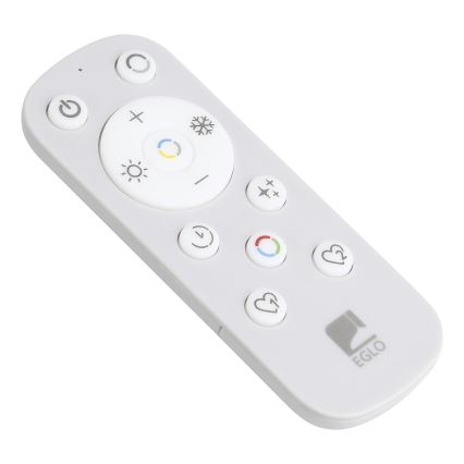 Plafonieră LED RGBW dimabilă Eglo LED/17W/230V 2700-6500K alb + telecomandă